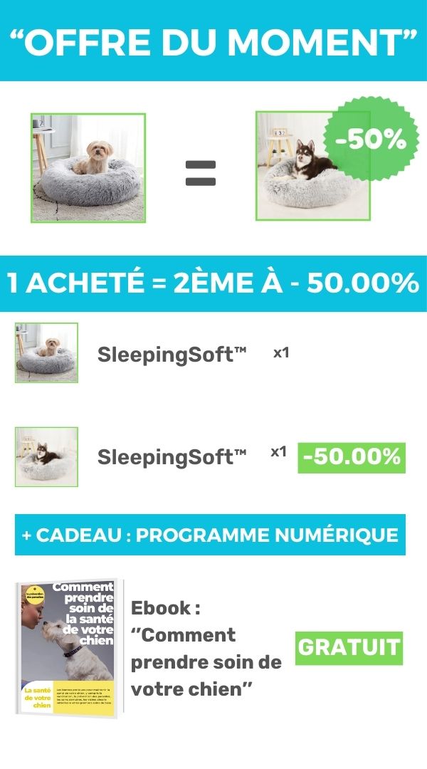 Coussin pour Chien | SleepingSoftâą