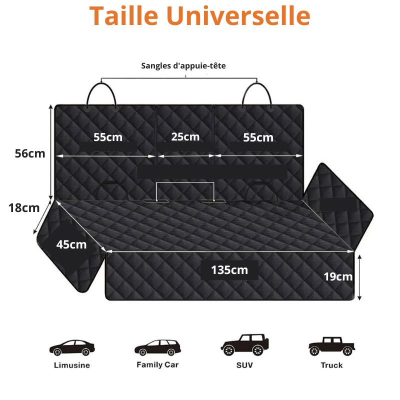 House voiture chien | Imperméable 4-en-1