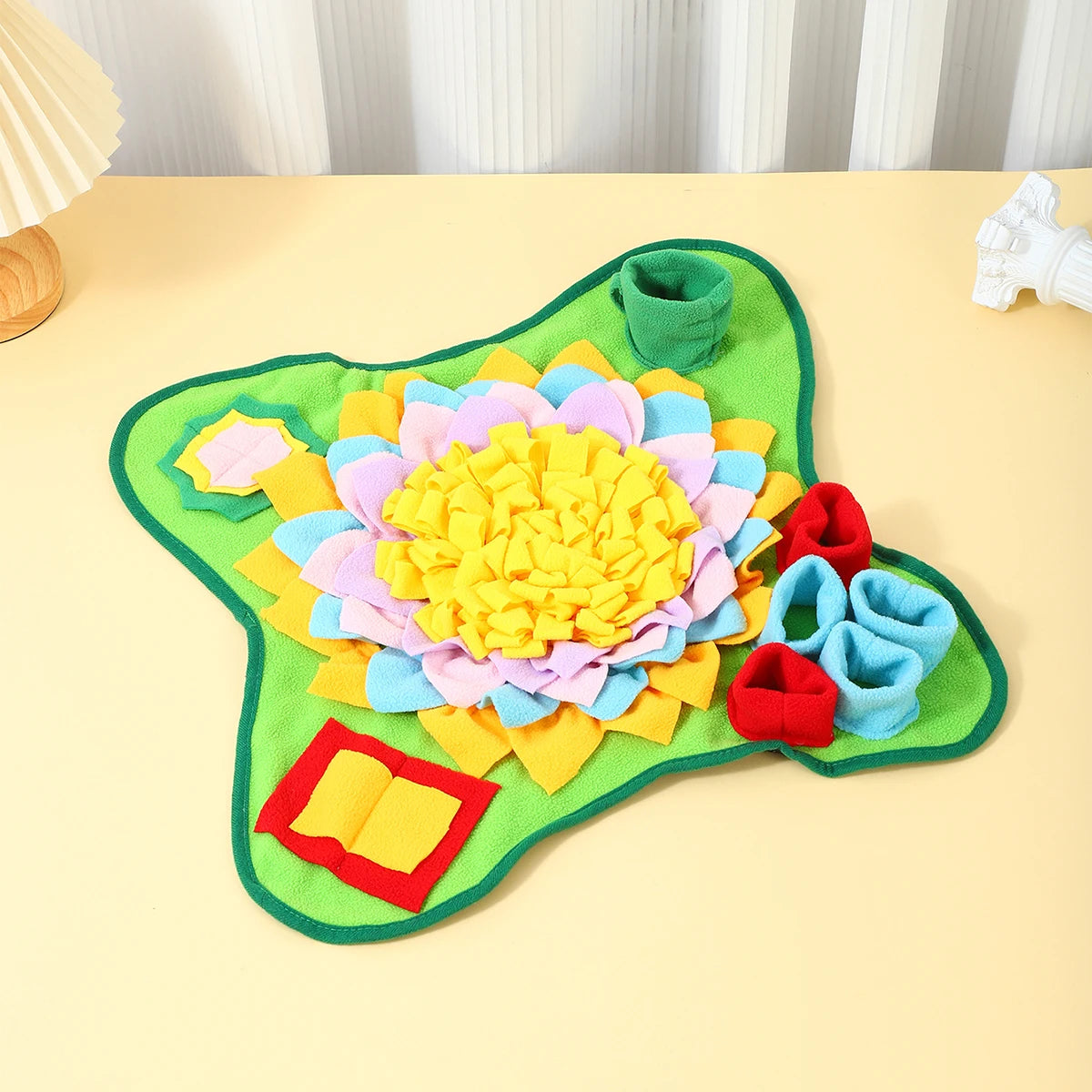 Tapis de fouille chien vert sentir