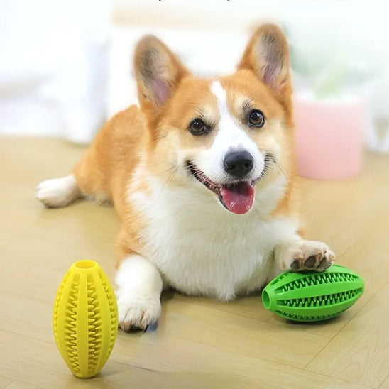 Balle pour chien vert produit