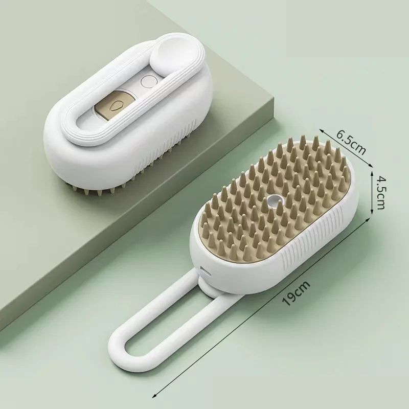 Brosse pour chien blanc
