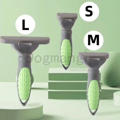 Brosse pour chien verte