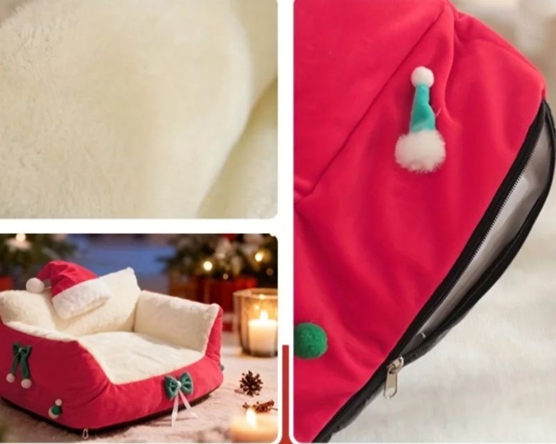 Canapé pour chien déhousabable facilement