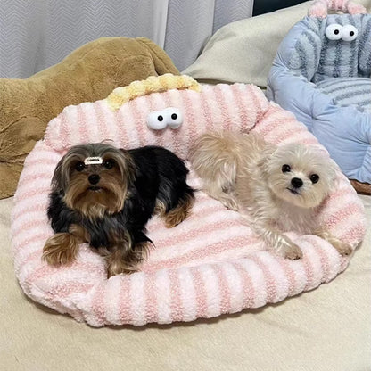 Canapé pour chien rose doux confortable