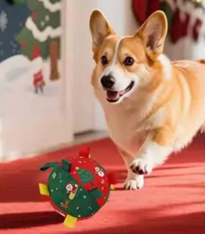 Balle de noel pour chien | Festive
