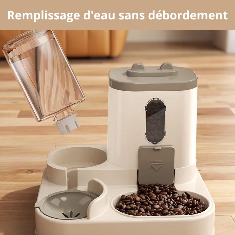 Distributeur croquette chien remplissage