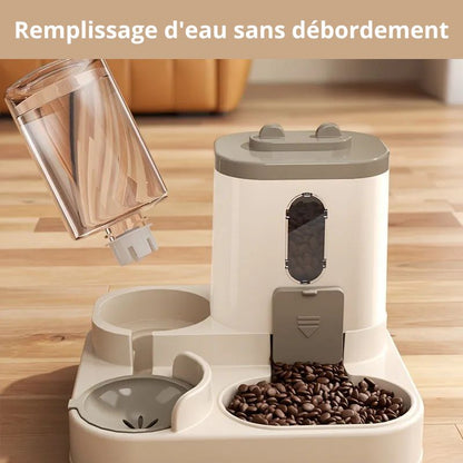 Distributeur croquette chien remplissage