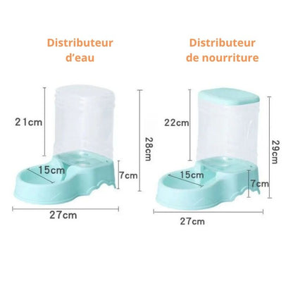 Distributeur croquette chien taille