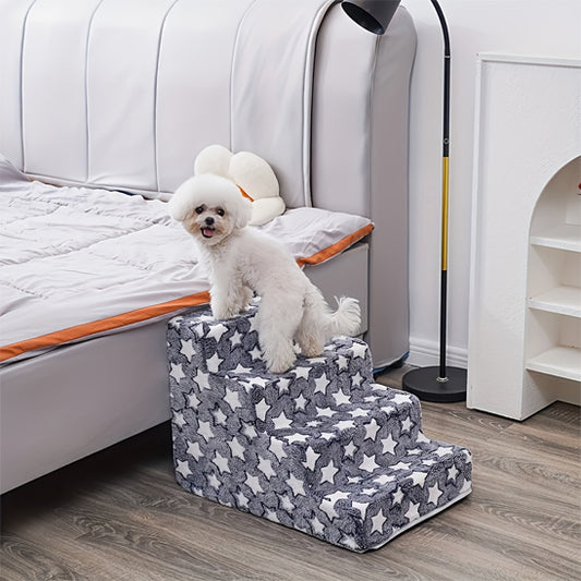 Escalier pour chien gris grand