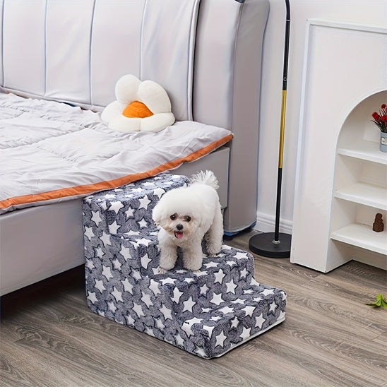 Escalier pour chien gris