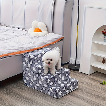 Escalier pour chien gris