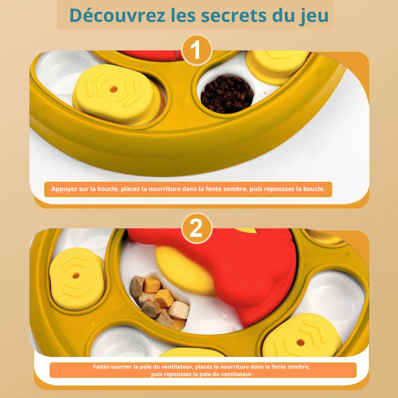 Gamelle anti glouton Chien jeu