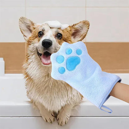 Gant de toilettage design