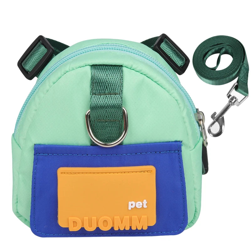 Harnais pour chien vert