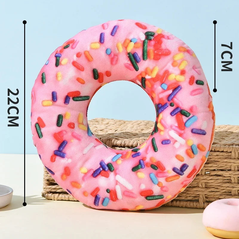 Jouet chien indestructible donut taille