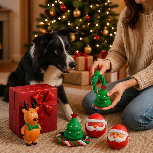 Jouet pour chien noël