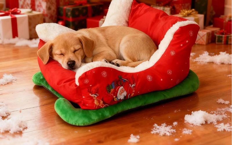 Lit pour chien dormir