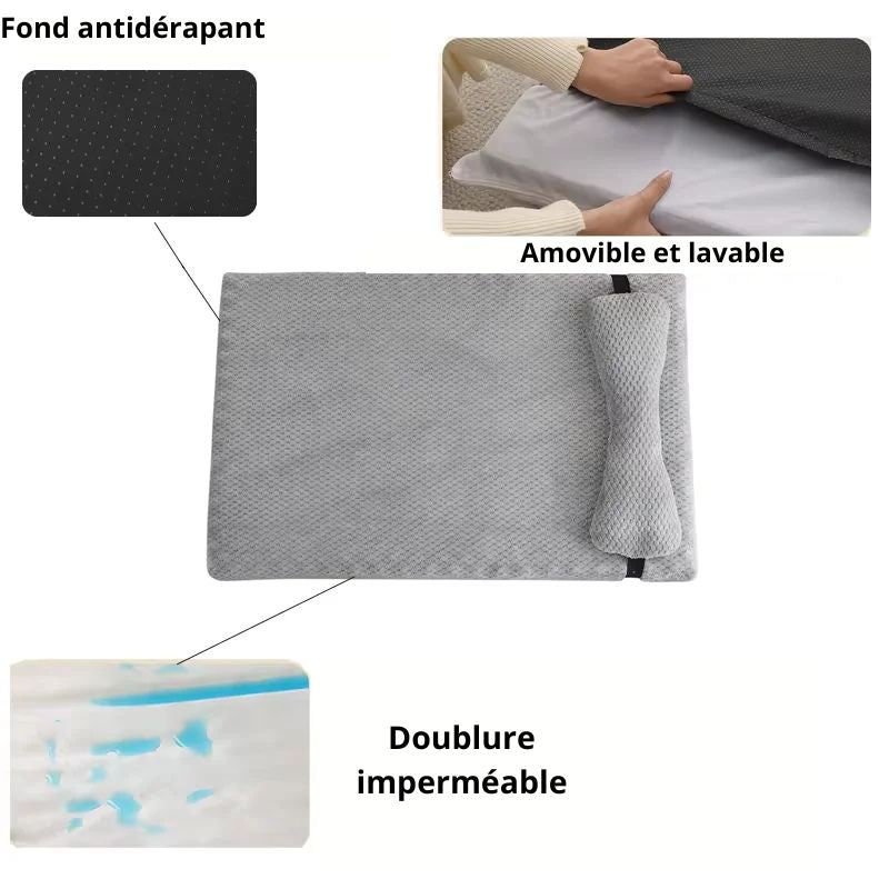 Lit pour chien imperméable