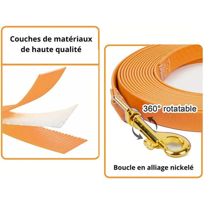 Longe pour chien imperméable solide