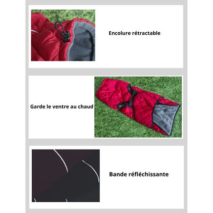Manteau pour chien détails 2