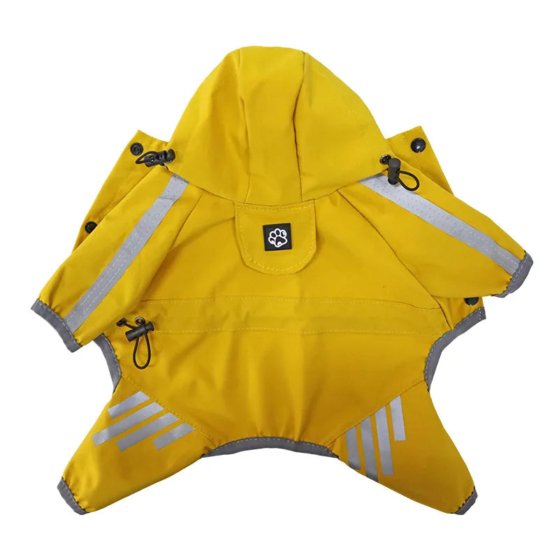 Manteau pour chien jaune produit