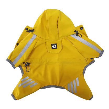Manteau pour chien jaune produit