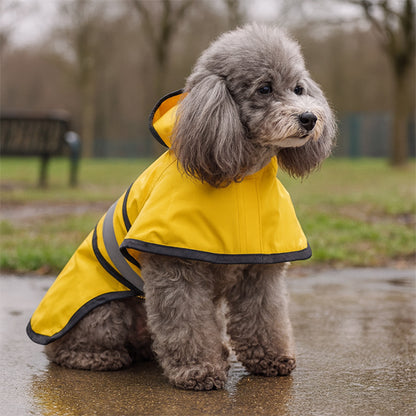 Manteau pour chien jaune robuste