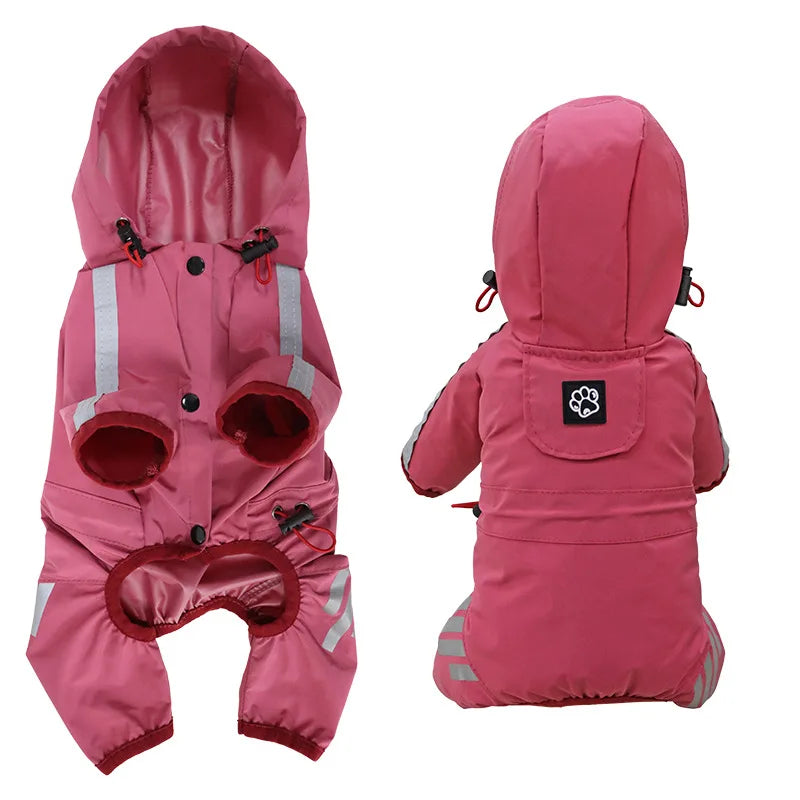 Manteau pour chien rose produit