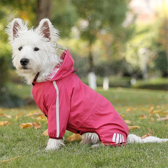 Manteau pour chien rose