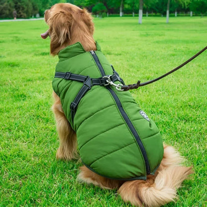 Manteau pour chien vert