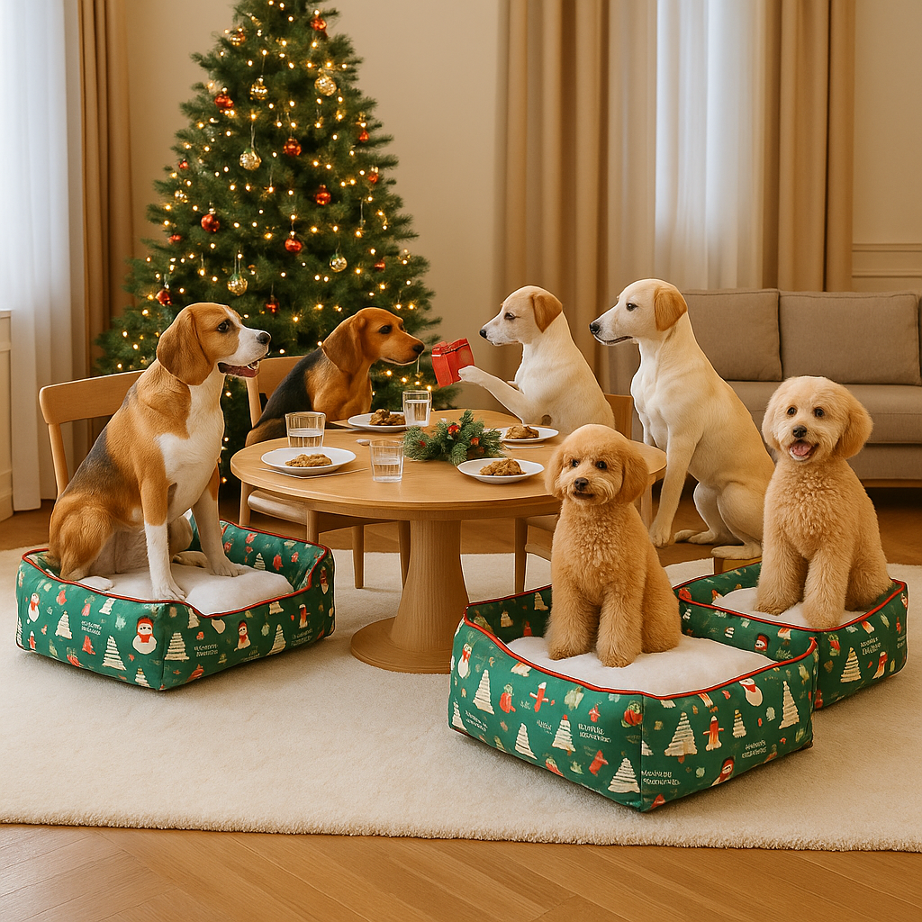 Panier de noël pour chien | Cozy Festif