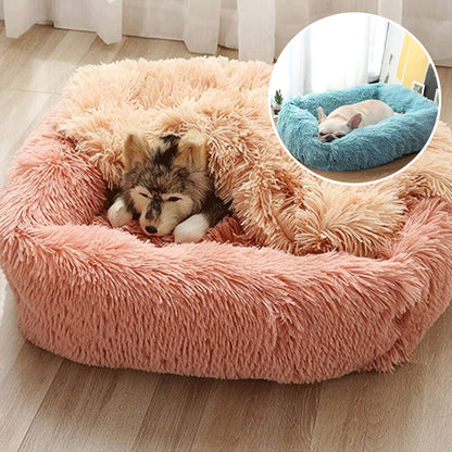 Panier pour chien creme