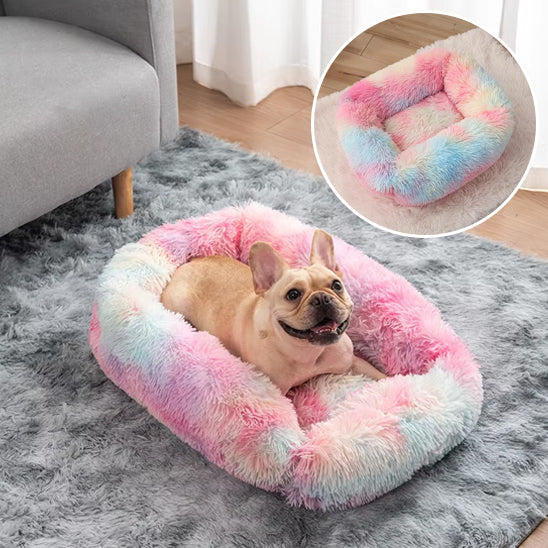Panier pour chien multicouleur