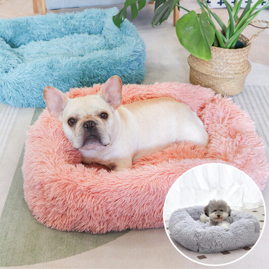 Panier pour chien rose beau