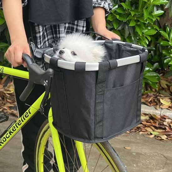 Panier velo chien portable léger