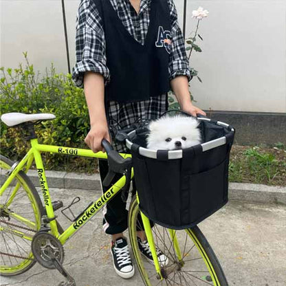 Panier velo chien solide léger