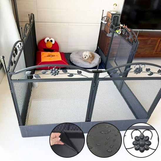 Parc pour chien deco