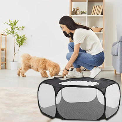 Parc pour chien interieur salon