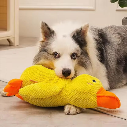 Peluche chien canard