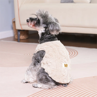 Pull pour chien kaki chaud
