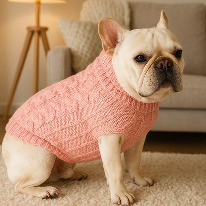 Pull pour chien rose