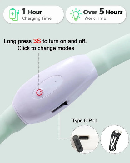 Collier lumineux chien | Visio+