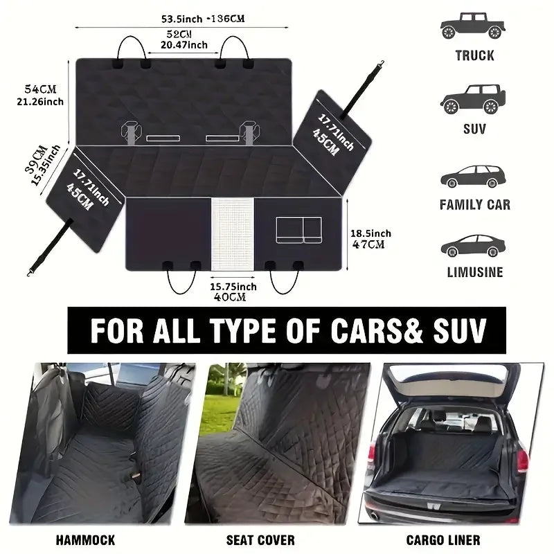 Housse voiture chien | Imperméable