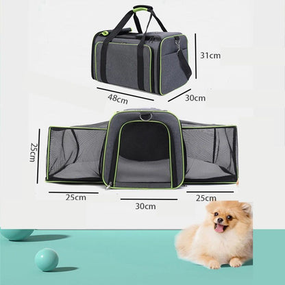 Sac de transport pour chien taille design
