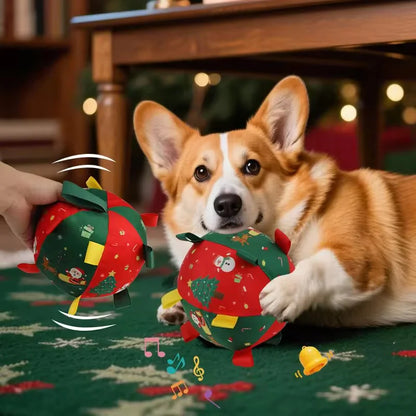 Balle de noel pour chien | Festive