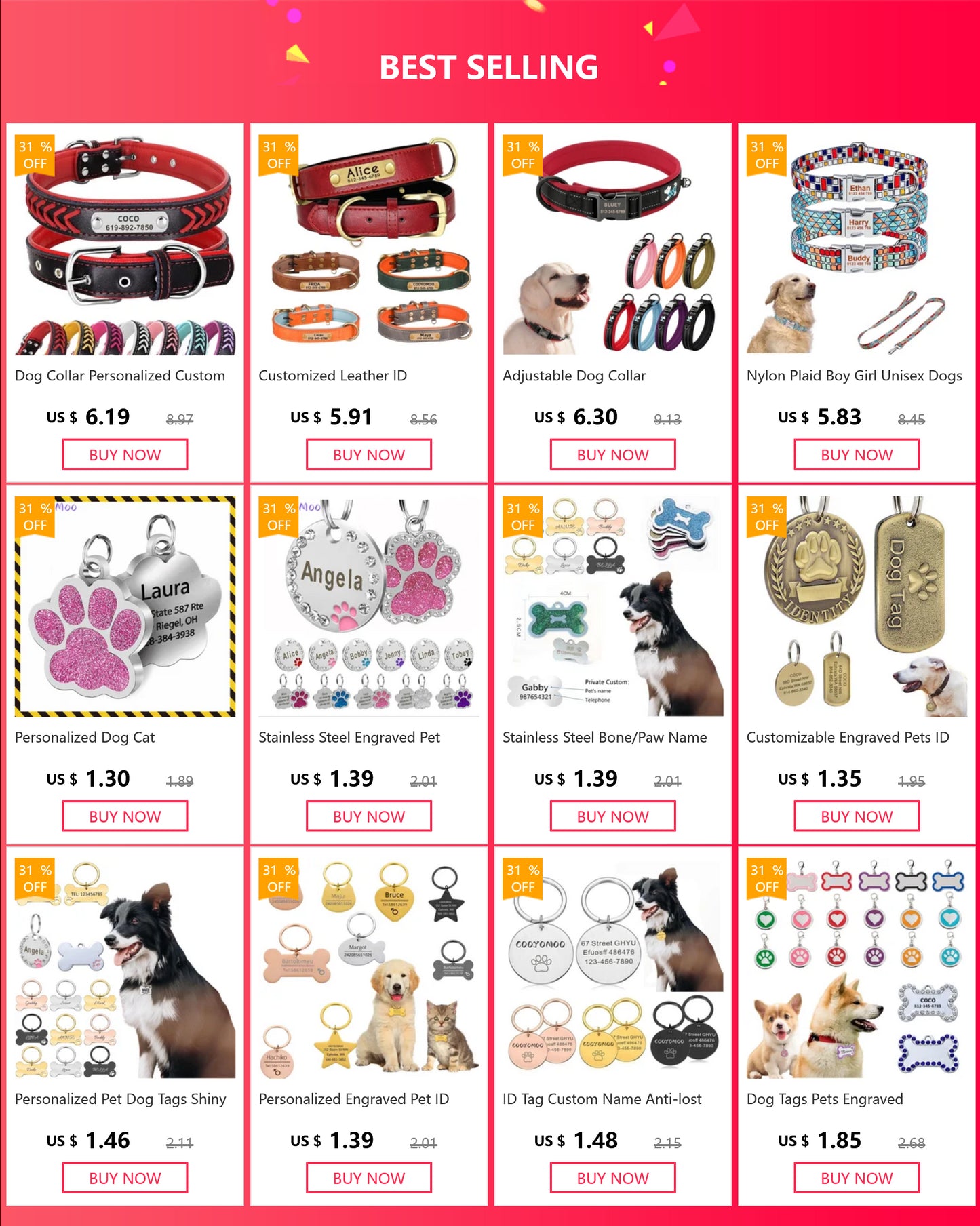 Collier lumineux chien | VisioNight