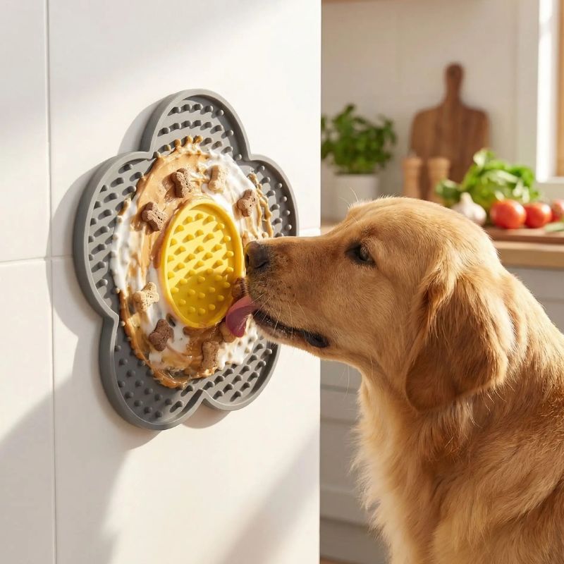 Tapis de léchage chien | Anti-stress