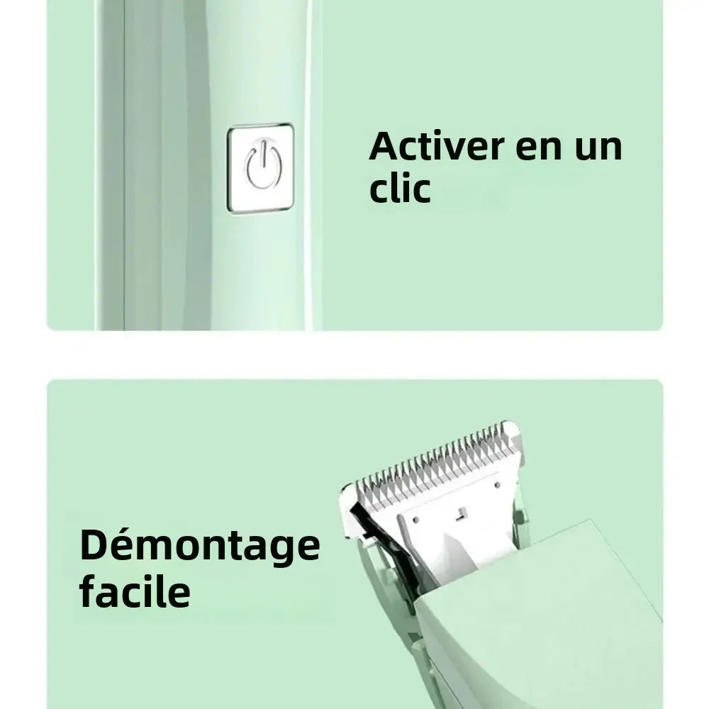 Tondeuse pour chien activer