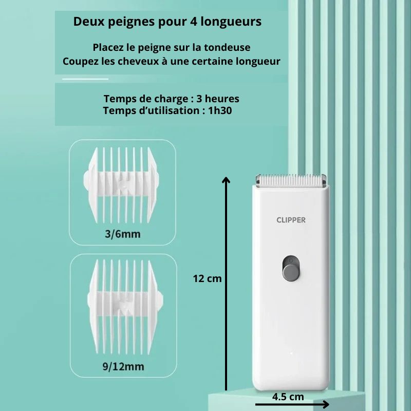 Tondeuse pour chien caractéristiques