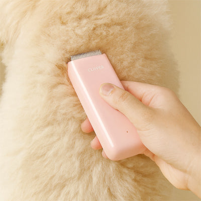 Tondeuse pour chien rose